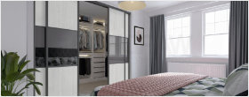 Walk-in Wardrobe Sliding Doors: Layout Ideas Door Types and Design Inspiration